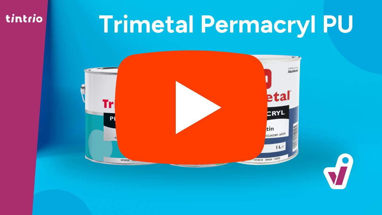 Regardez la vidéo sur les laques Permacryl PU de Trimetal vidéo sur la peinture Permacryl PU de Trimetal