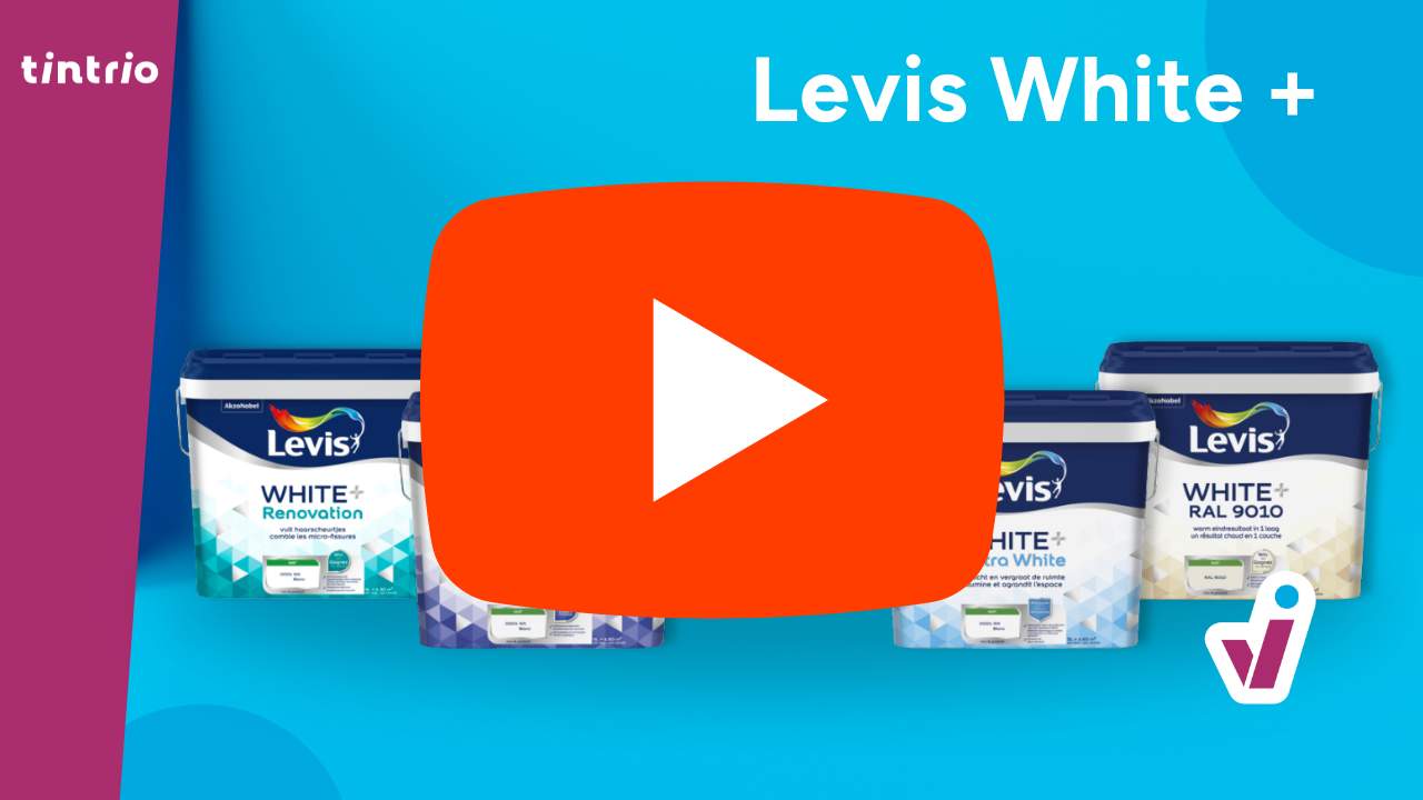 Les différences entre les peintures Levis White+ expliquées Vidéo sur la peinture Levis White