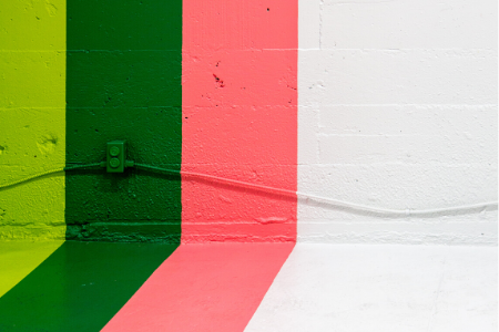 Comment peindre un mur en deux couleurs ?