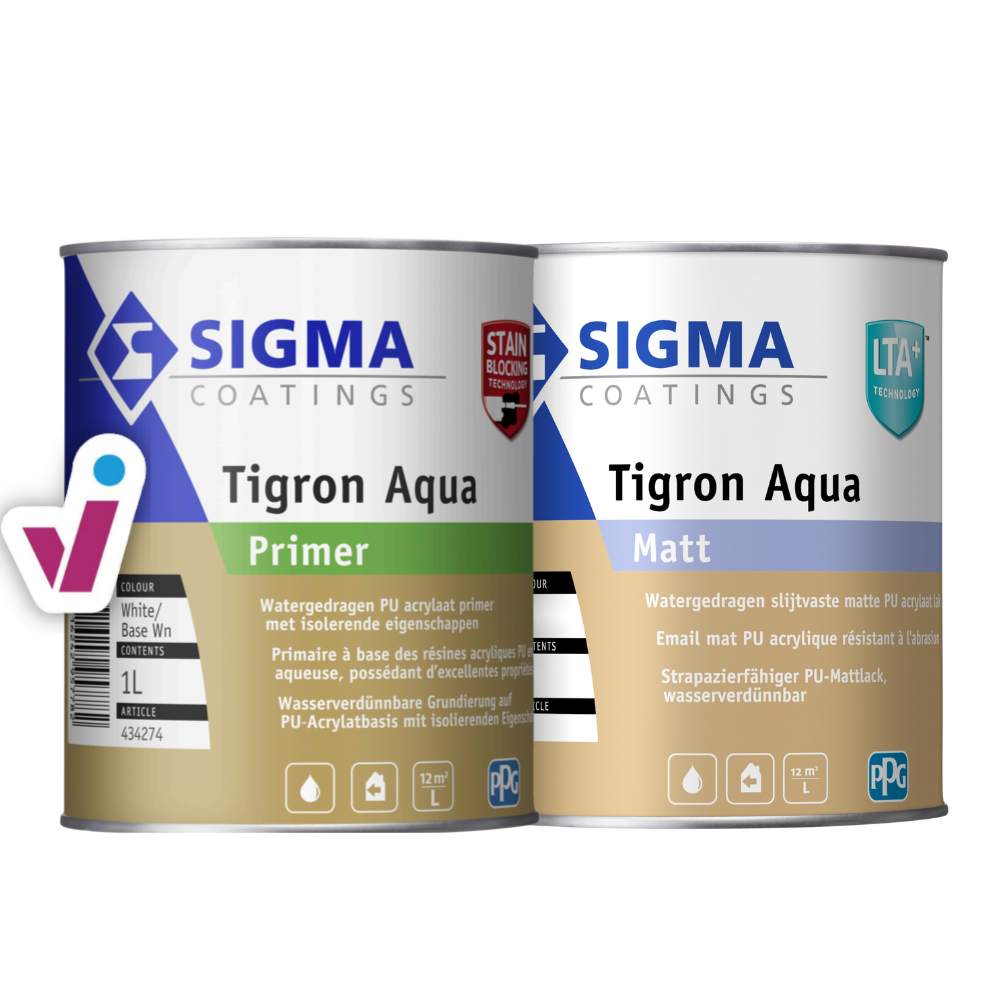 BUNDLE: Sigma Tigron Aqua Primer + Matt